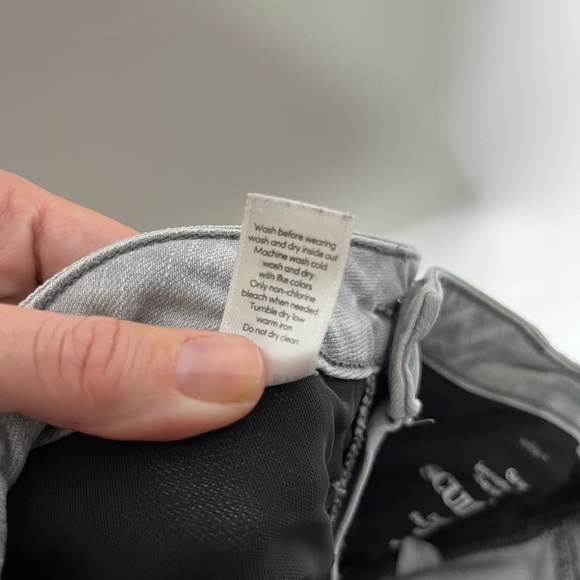 Athleta Sculptek Grey Skinny Ankle Crop Jeans 2 - Picture 11 of 12